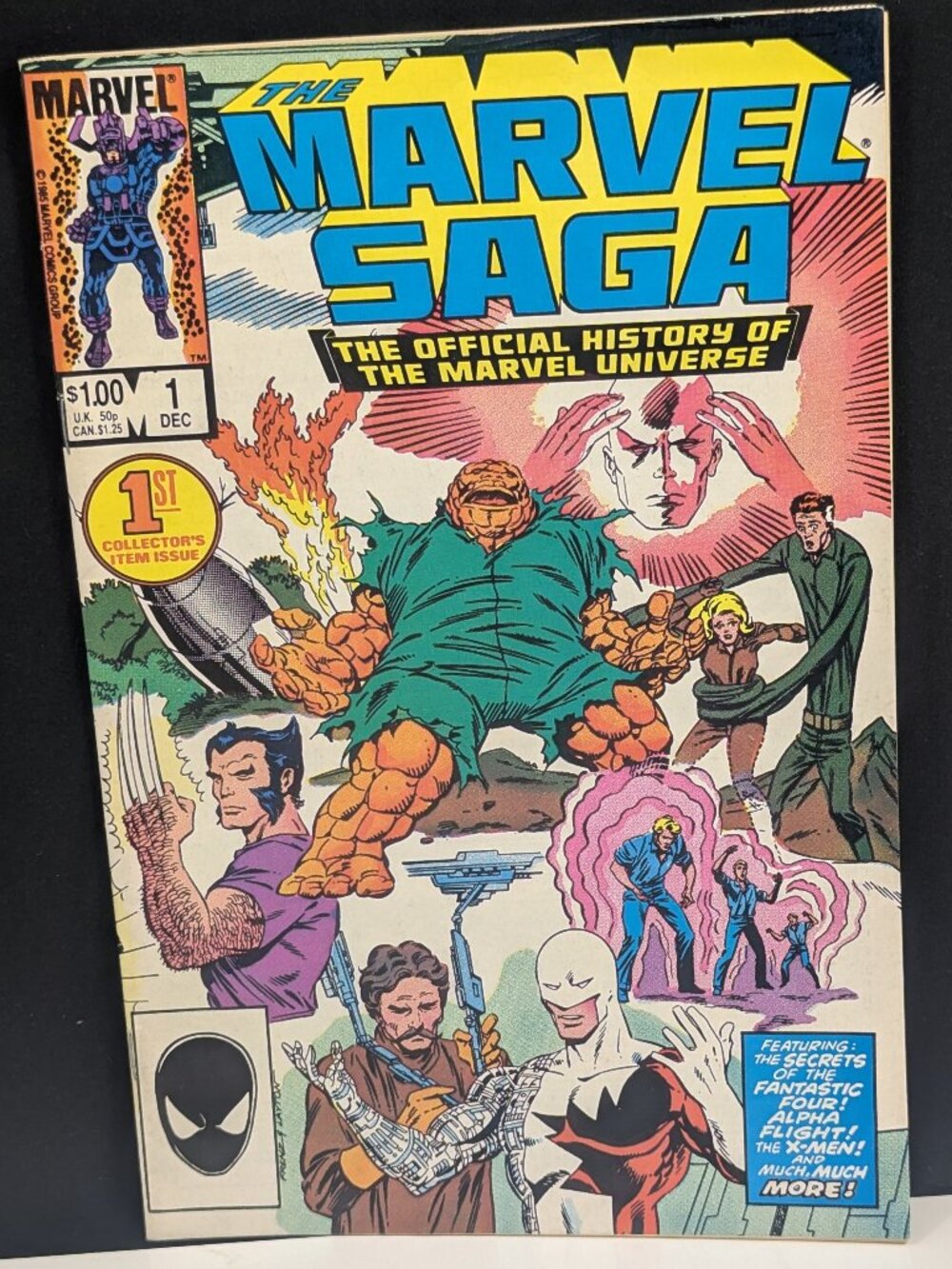 Marvel Saga #1 Official History of the Marvel Universe